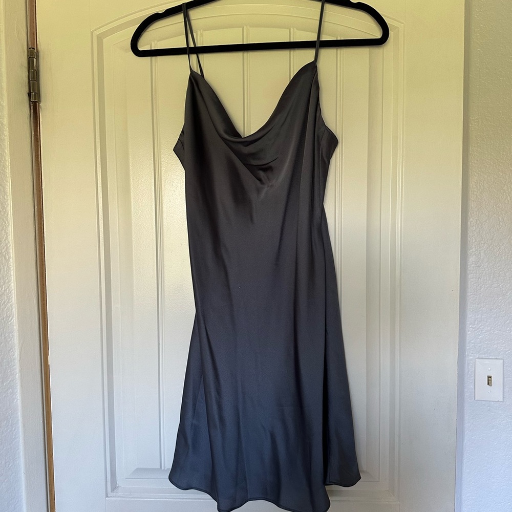 Abercrombie and Fitch Elegant Black Slip Dress